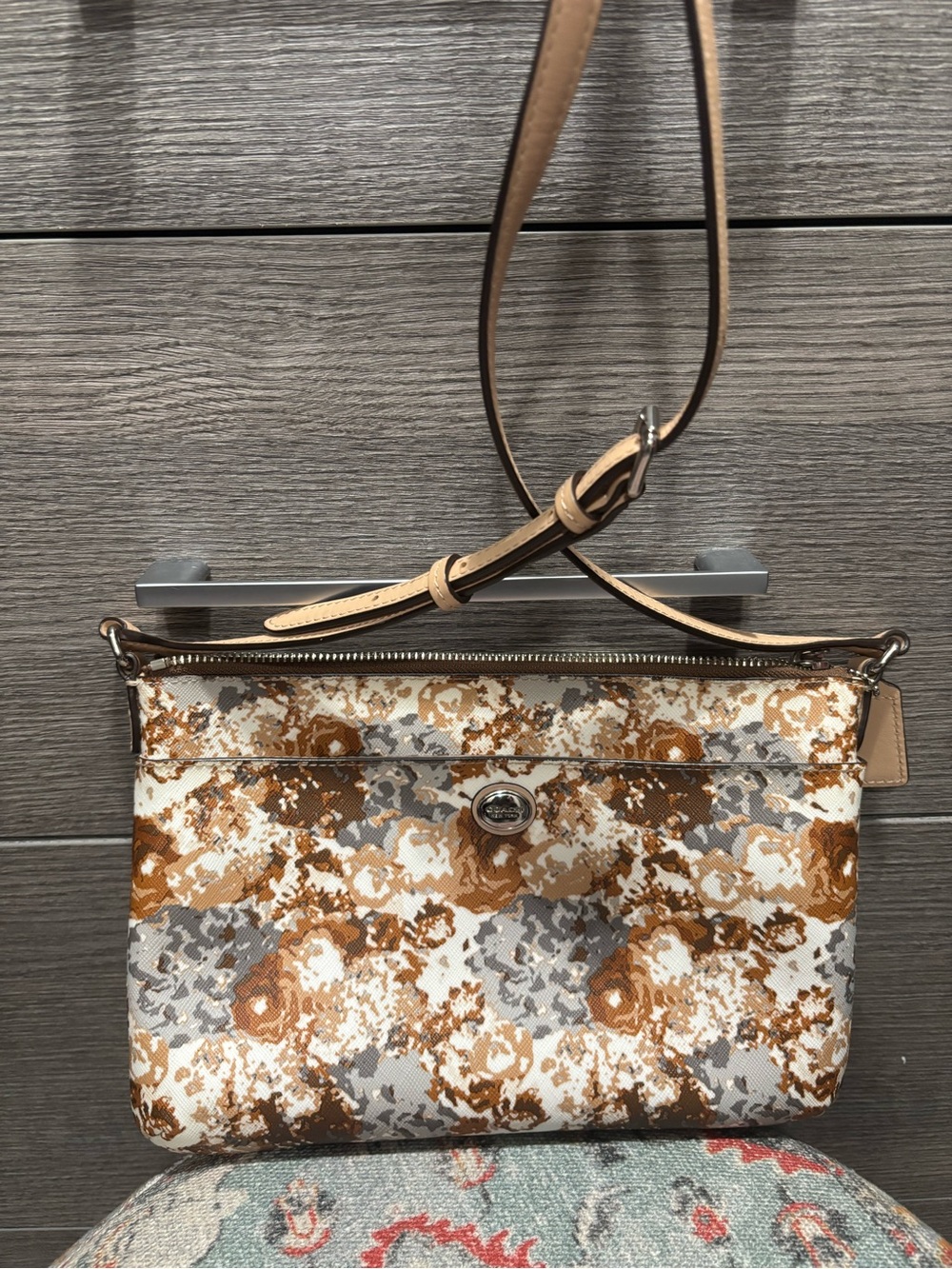 Coach Peyton Floral Crossbody Bag